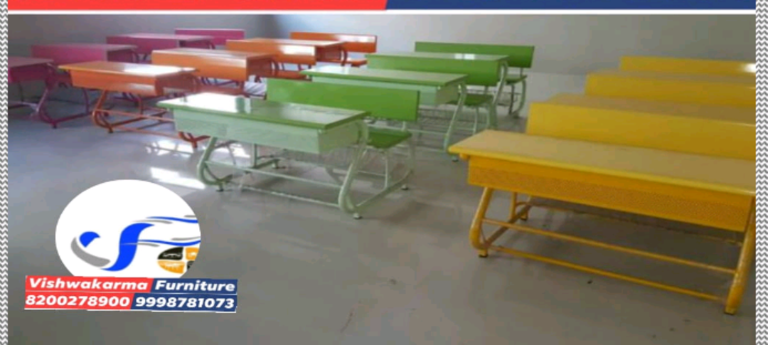 School Benche student chairs Manufacturer uploaded by Vishwakarma Furniture's on 3/11/2022