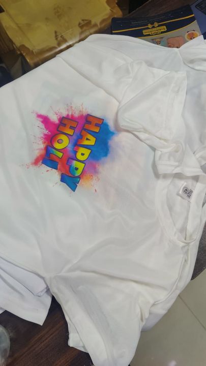 Holi T shirt for sale free size uploaded by INDIA PRIME on 3/11/2022