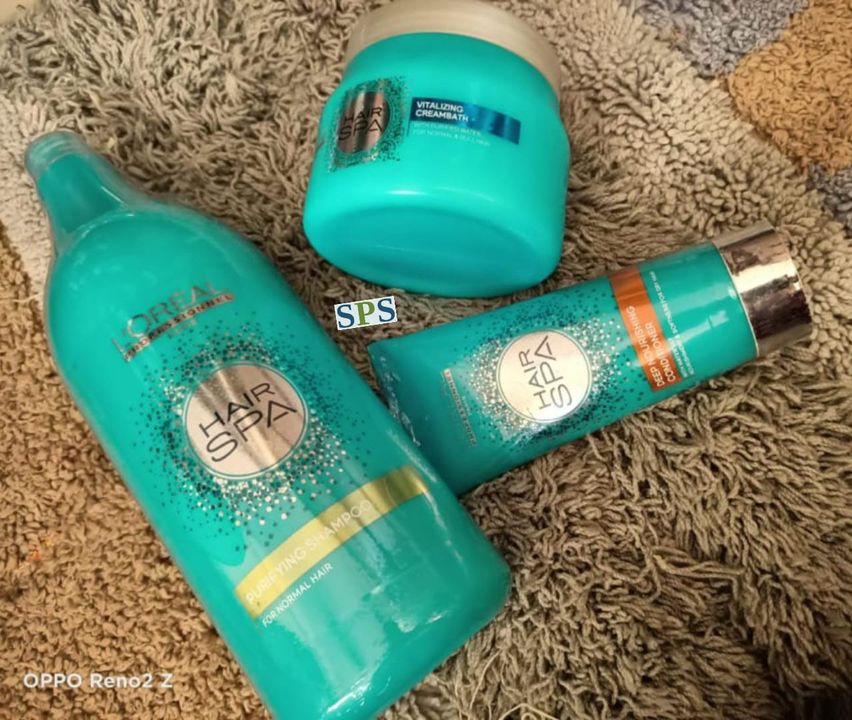 Loreal shampoo+conditioner tube+spa uploaded by business on 3/11/2022