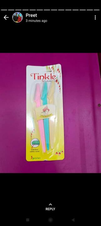 Tinkle razor uploaded by TheVanity on 3/12/2022