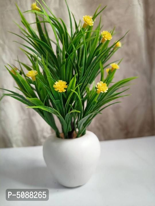 #Artificial Potted Wild Grass With Multicolor Mini Flowers uploaded by business on 3/12/2022