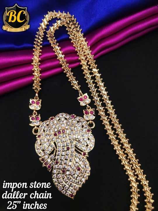 Post image Hey! Checkout my new collection called IMPON earrings dallor Bangles necklace aaram chain.