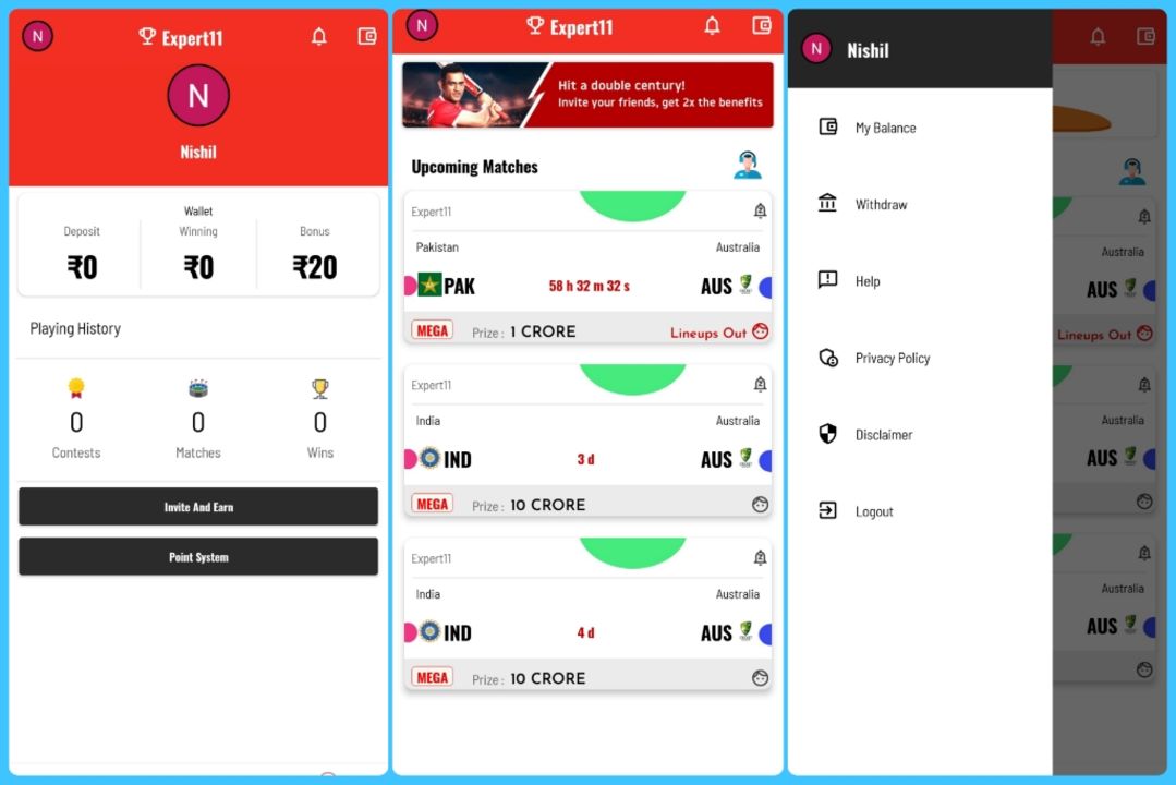 Fantasy cricket app (dream11) uploaded by business on 3/12/2022