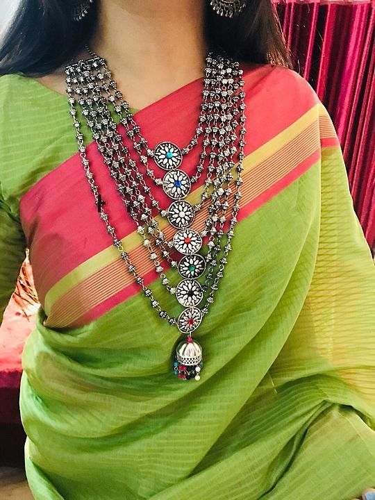 Oxidised Jewellery with tops 
Join group for late

s://chat.whatsapp.com/D5zAWvPjBKdC009sgvz18C
 uploaded by business on 6/13/2020