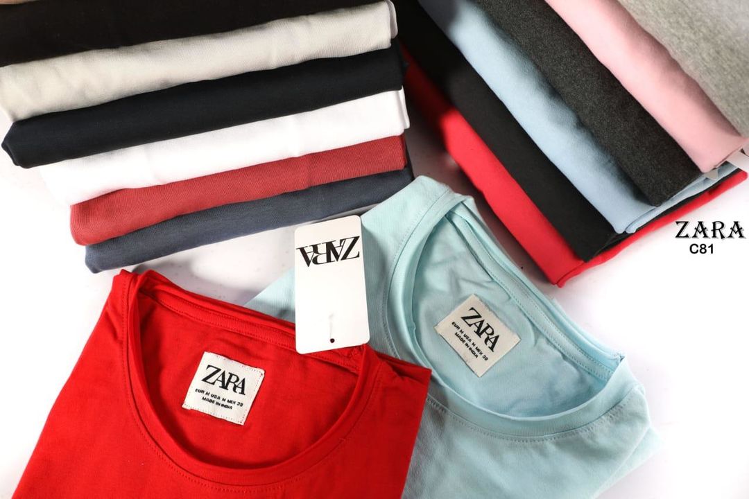 Zara cotton t-shirts uploaded by Rj18 the fashion hub on 3/12/2022