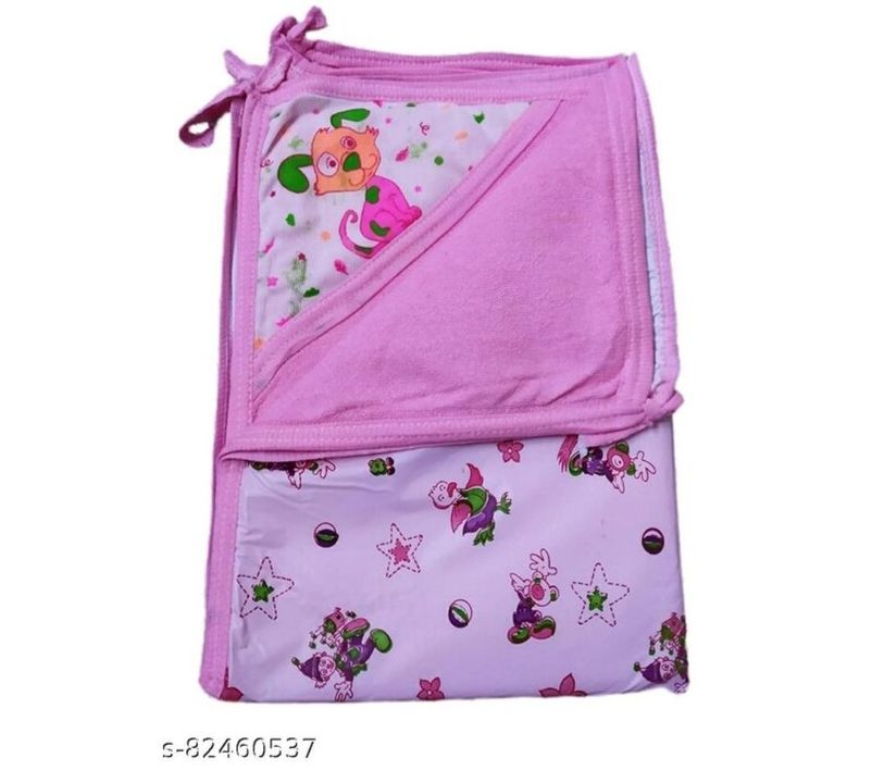 Baby Towel Pvc Nussary Print Sheet With Hood uploaded by Shri vardhman traders on 3/12/2022