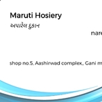 Business logo of Maruti hosiery