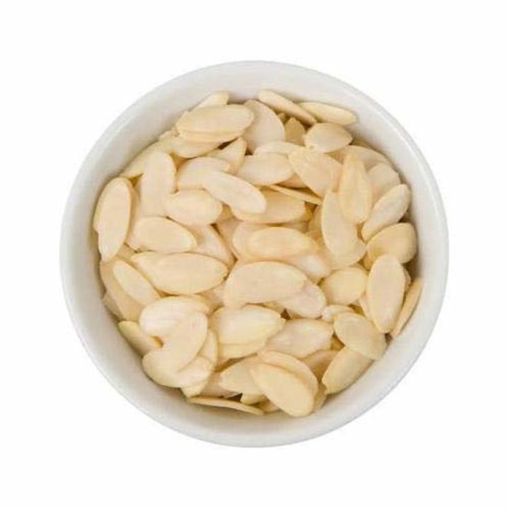 Almonds Sliced White chips uploaded by Vishnupatni Udyog Private Limited on 3/12/2022