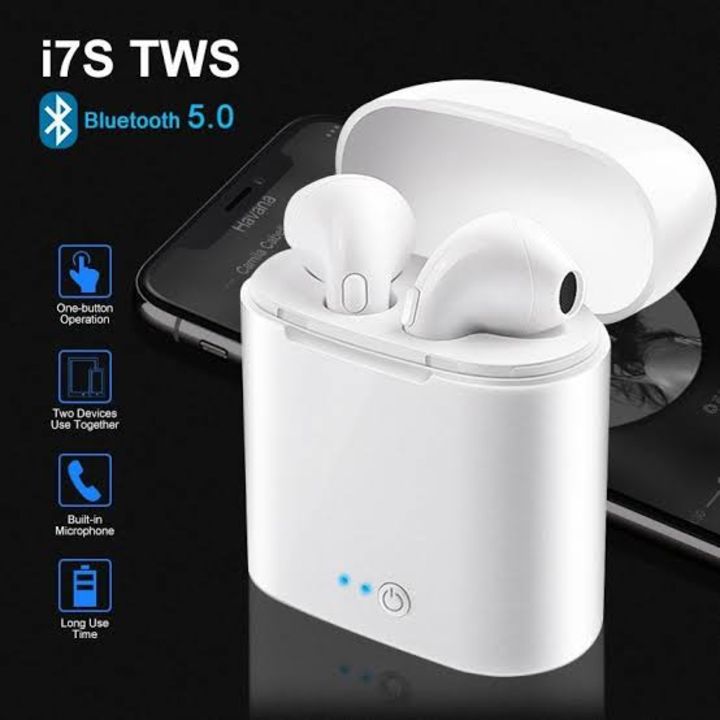i7s Bluetooth headphones uploaded by Gen Z Fashion on 3/12/2022