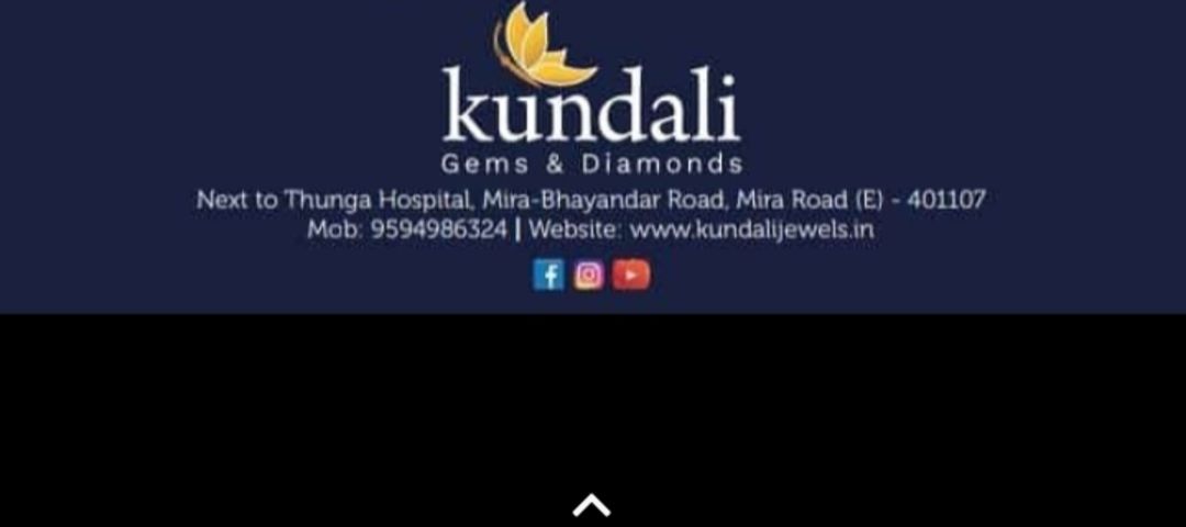 Visiting card store images of Kundali Gems 