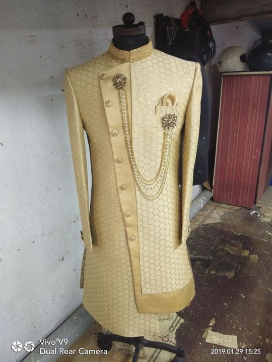 Designer Sherwani uploaded by Suit Expert on 3/13/2022