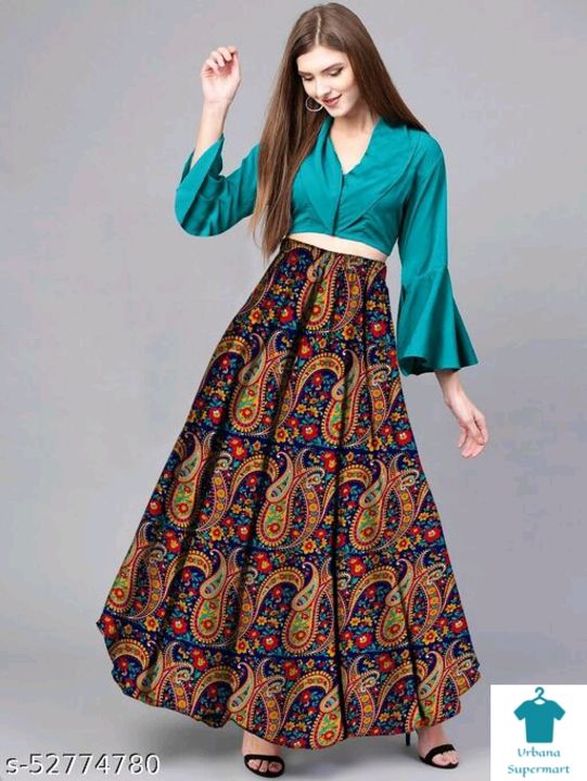 Trendy Fashionista Women Ethnic Skirt and Top
Name: Trendy Fashionista Women Ethnic Skirt and Top uploaded by Online shopping on 3/13/2022