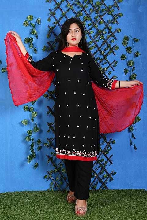 kurti pant with dupatta uploaded by ConioFashion on 10/13/2020