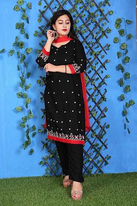 Kurti pant with dupatta uploaded by business on 10/13/2020