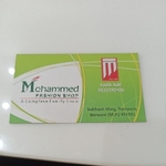 Business logo of Mohammed fashion shop