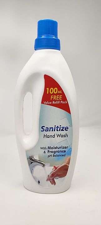 Sanitize Hand Wash-1L uploaded by Burugana Pharmaceuticals on 6/13/2020