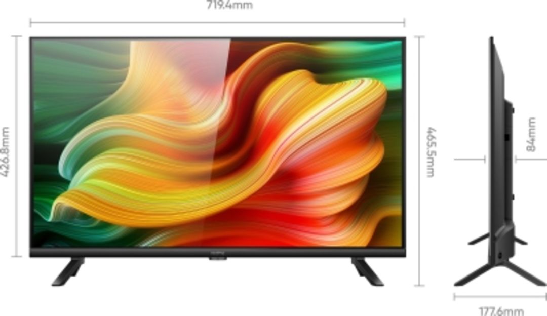 realme 80 cm (32 inch) HD Ready LED Smart Android TV uploaded by Suvendu International on 3/13/2022
