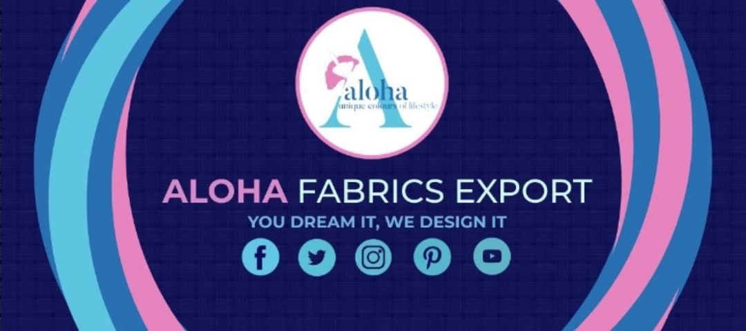 Visiting card store images of Aloha Fabrics Export