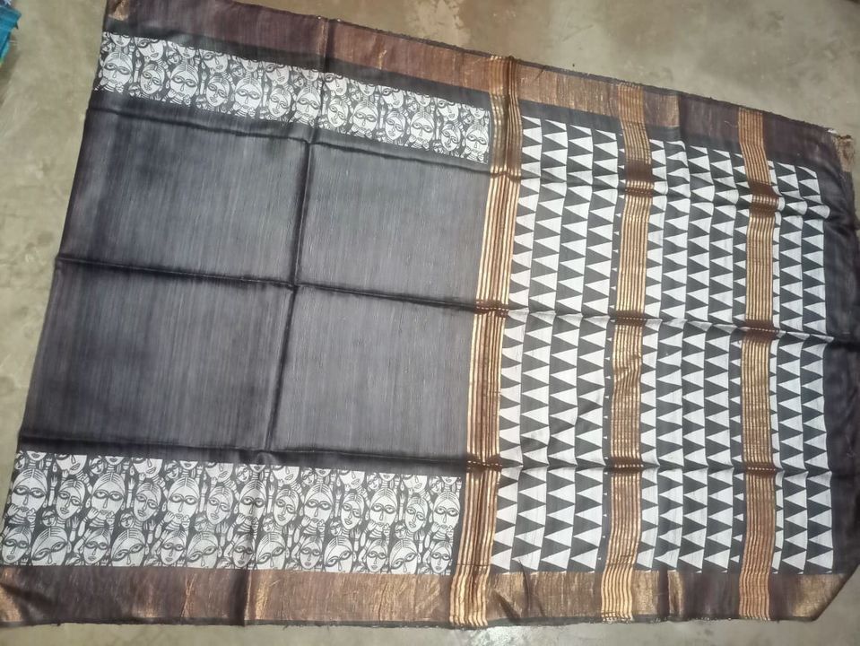 Handloom 100% silk sarees with beautiful prints 🎉🥀 uploaded by Handloom silk saree. on 3/14/2022