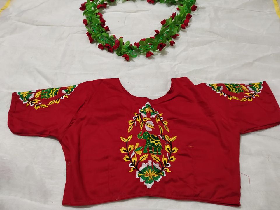 Embroidery blouse uploaded by Shri Gharana on 3/14/2022