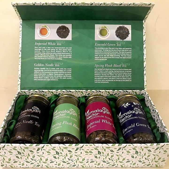 Exotic wellness tea gift box uploaded by business on 10/13/2020