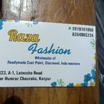 Business logo of Raza fashion