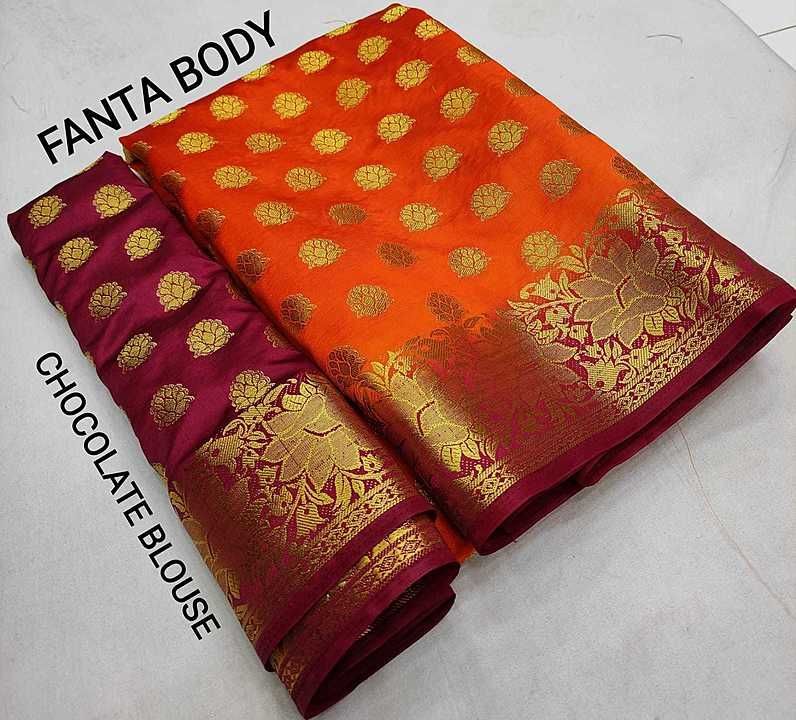 Balatan rich pallu 
Banarsi silk saree  uploaded by business on 10/13/2020