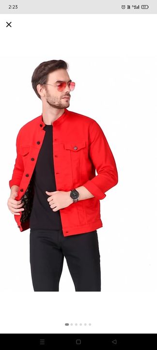 Men's jacket denim uploaded by Fashion Everywhere on 3/14/2022