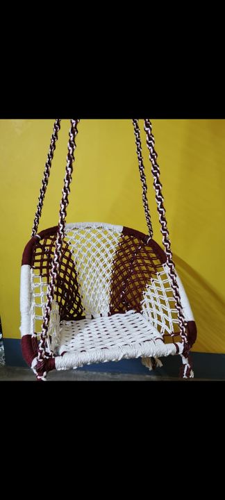 Macrame swing chair uploaded by Ms handicrafts on 3/14/2022