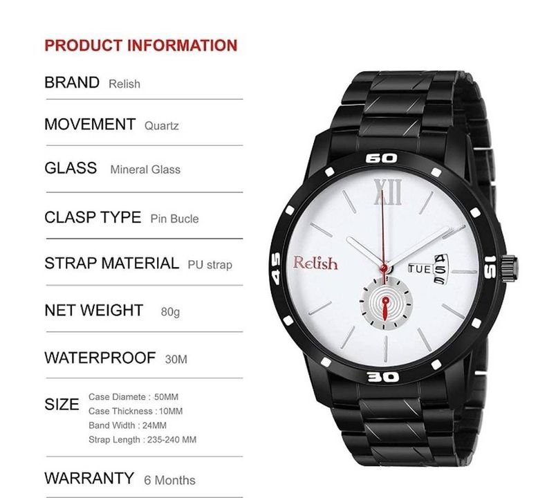 Watch for men uploaded by Shopping_ hub on 3/14/2022