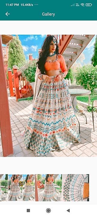 Lehnga uploaded by business on 10/13/2020