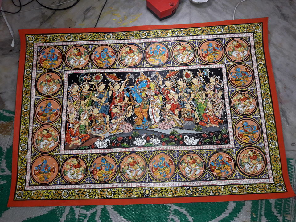 Art work meant for wall hanging purpose uploaded by Pattachitrika on 3/14/2022