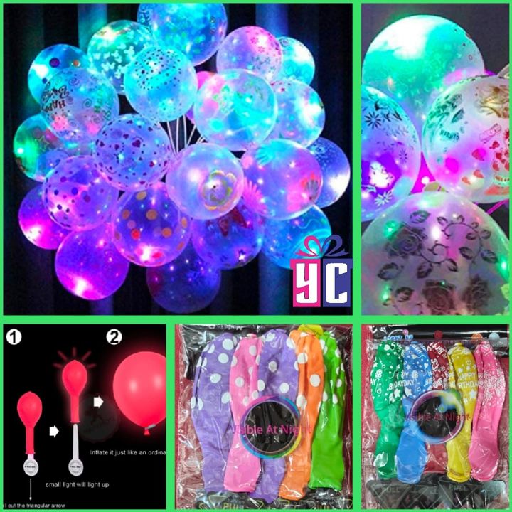 Led balloon uploaded by Mumbai wholesale mart on 3/15/2022