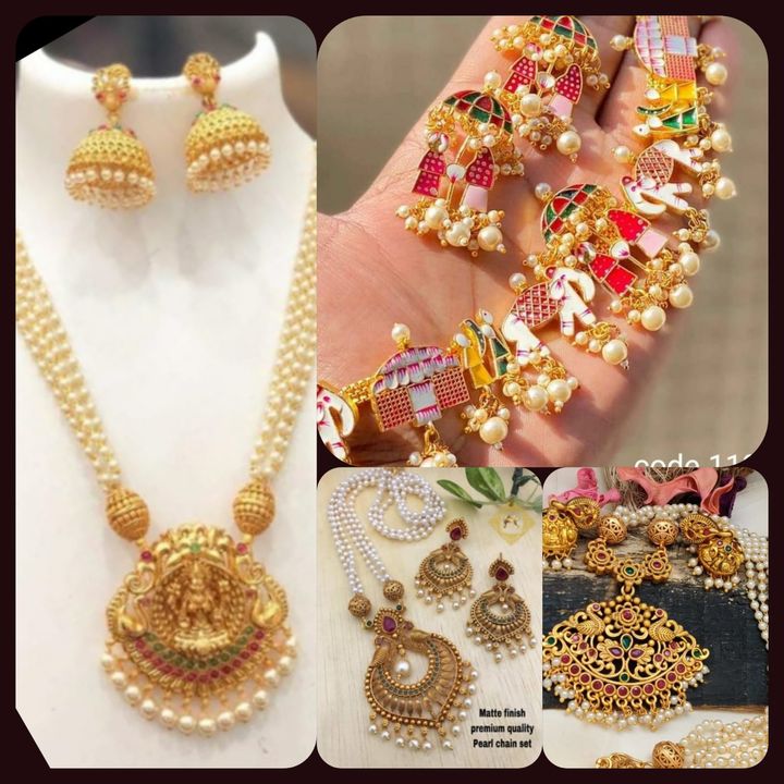 Jwellery combo set uploaded by AD  jewellery on 3/15/2022