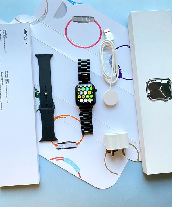 *First time ever New 2022 Eidition Apple Serice 7 Metal Belt + Apple Boot logo* uploaded by Lucky watch on 3/15/2022