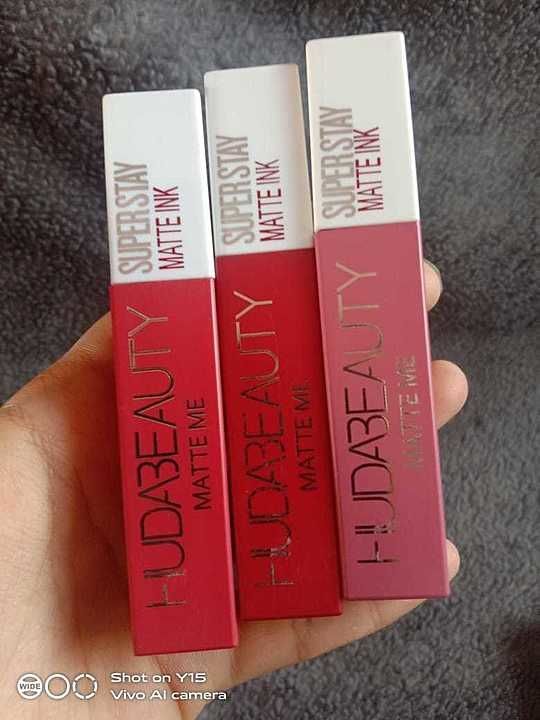 Post image Huda beauty super stay matte me ink
Stays for 12-16 hours
🥳🥳🥳🥳
@360/- for 3 piece
Free shipping

Less price for bulk orders.. contact for bulk