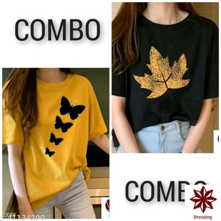 Combo women t-shirt uploaded by business on 3/15/2022