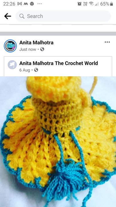 Kanha dreses uploaded by Crochet world on 3/15/2022