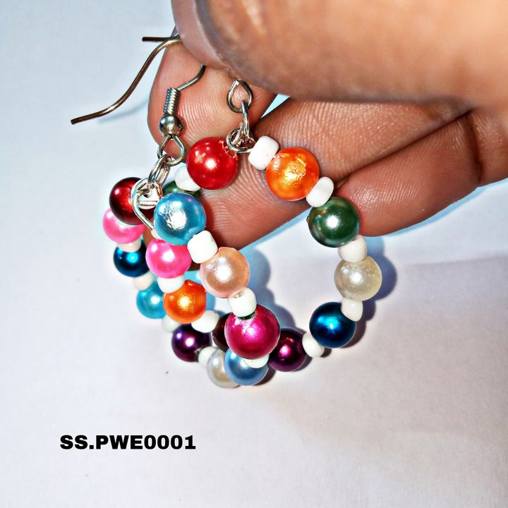 SS NEW LAUNCH PARTY WEAR MULTICOLORED EARRINGS  uploaded by business on 3/15/2022