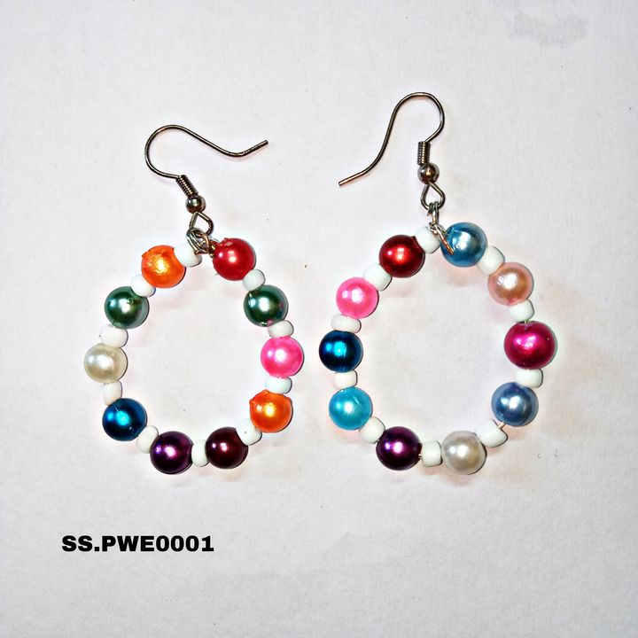 SS NEW LAUNCH PARTY WEAR MULTICOLORED EARRINGS  uploaded by Sharma Sales on 3/15/2022