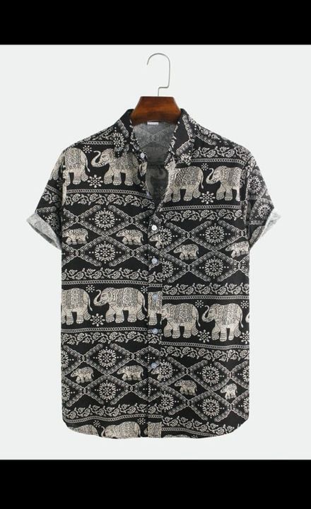 New men's collections Premium cotton digital printed Half Sleeves casual shirts for men. uploaded by Krishna Fashion on 3/15/2022