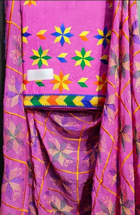 Phulkari suit uploaded by business on 3/15/2022