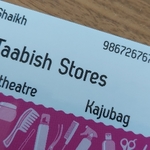 Business logo of Taabish Stores