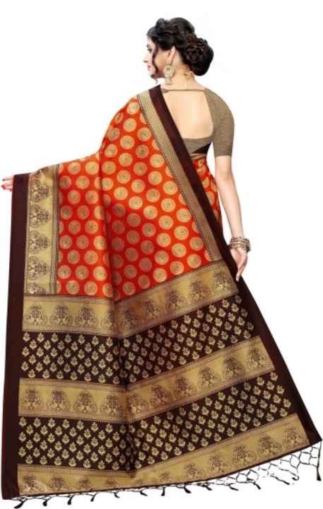Art silk saree uploaded by business on 3/15/2022