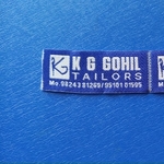 Business logo of K g gohil tailor&dizaensr