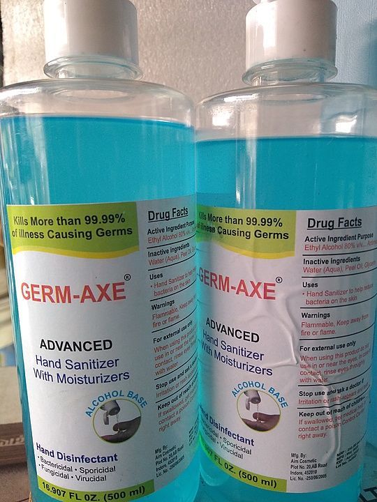 80% alchohal base gel sanitizer in 500ml packing uploaded by Namo paints on 6/13/2020