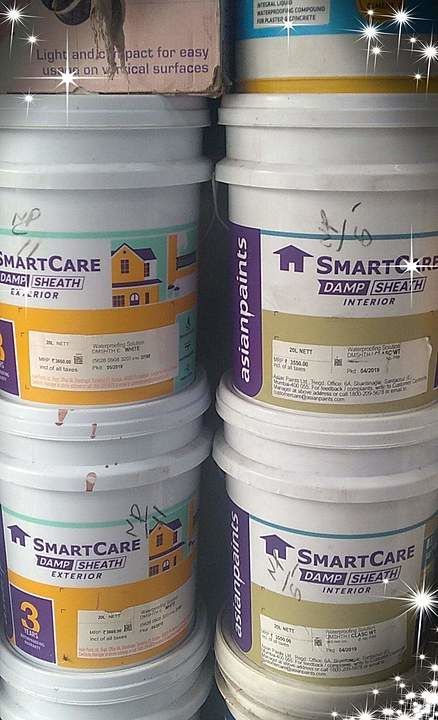 Damseath exterior waterproofing paint 4ltr pack uploaded by business on 6/13/2020