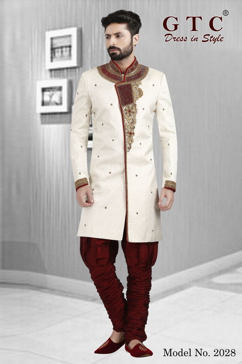Elegant GTC- Classic Sherwani uploaded by AMBE COLLECTIONS  on 3/16/2022