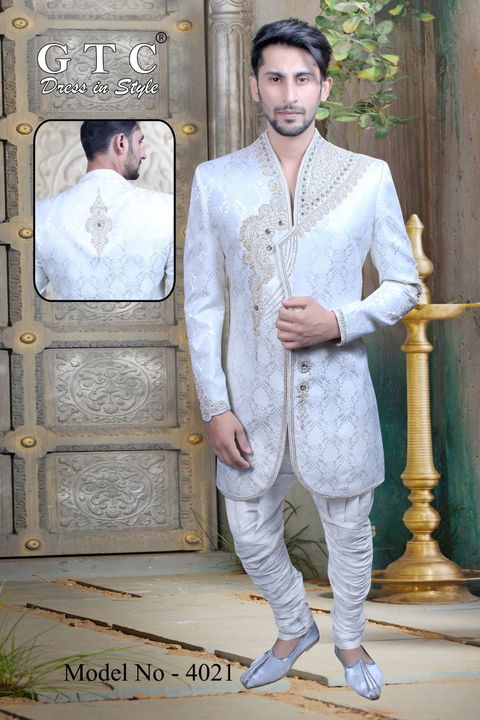 Modish GTC- Traditional Ethnic Groom Sherwani uploaded by AMBE COLLECTIONS  on 3/16/2022