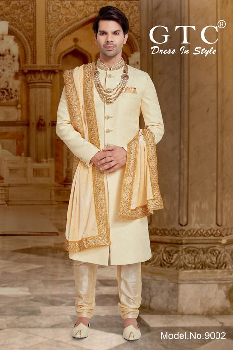 Alluring GTC- Nawabi Sherwani uploaded by AMBE COLLECTIONS  on 3/16/2022